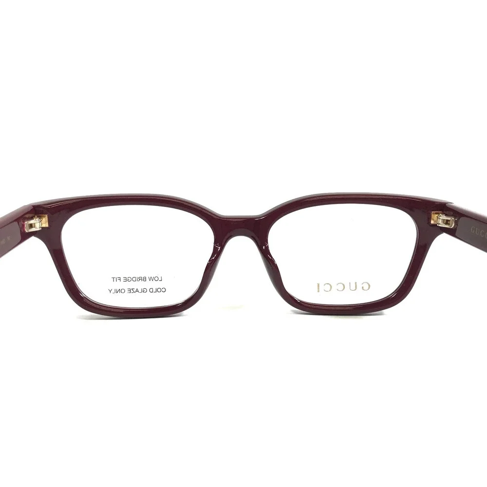 Gucci Eyeglasses Frames GG2103OL 007 Shiny Burgundy Cat Eye Full Rim 53-17-140